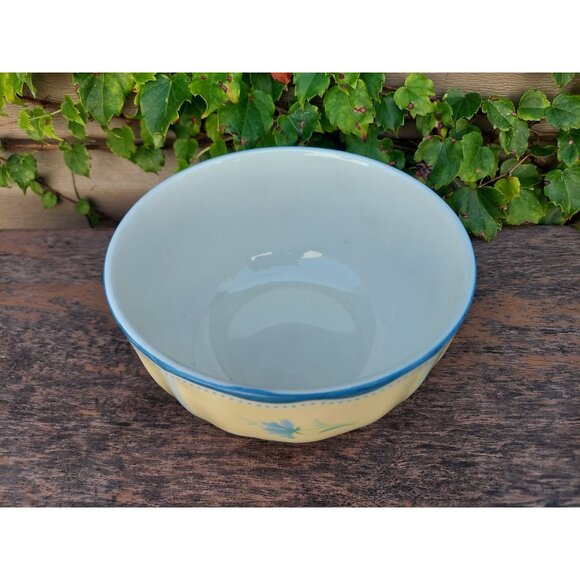 Lenox Provencal Garden Ceramic Bowl 7" Nesting Mixing Bowl - Picture 2 of 5